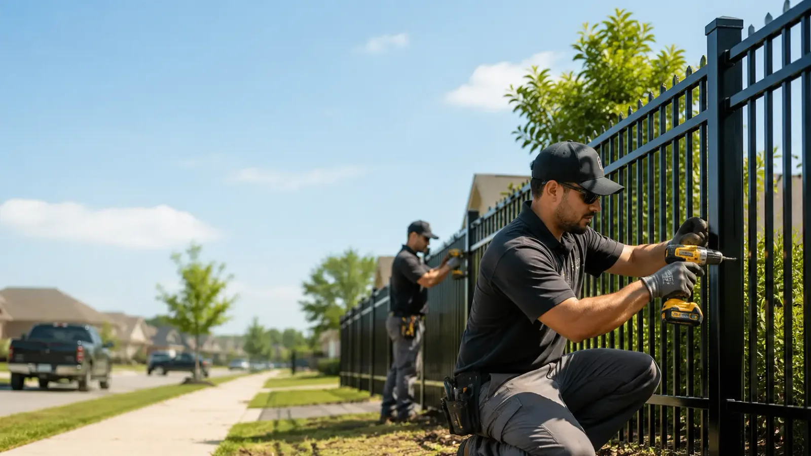 Metal Fence Installation in Dalbo, MN